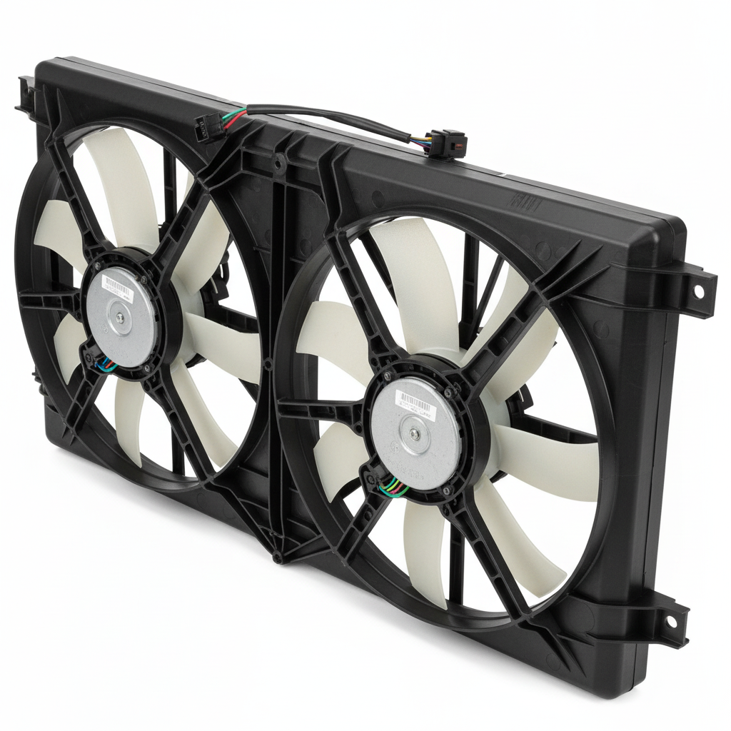 Audi A3 Radiator Cooling Fan Assembly
