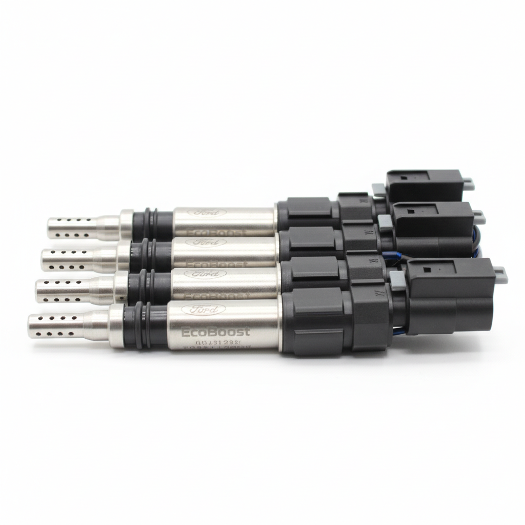Ford EcoBoost Injector Set - Side View