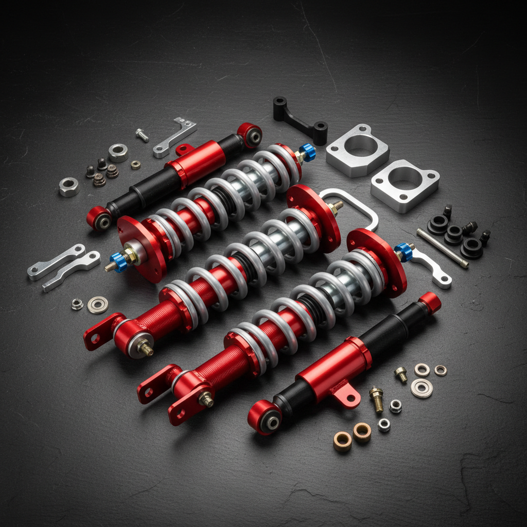 Honda Civic Height-Adjustable Coilover Suspension Kit FK2 FK8 FC