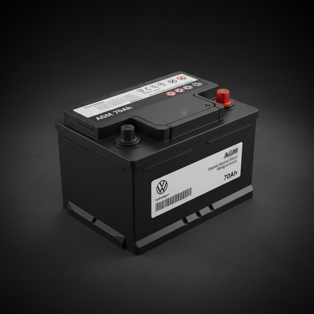 Volkswagen Passat Stop-Start AGM Battery 70Ah B8
