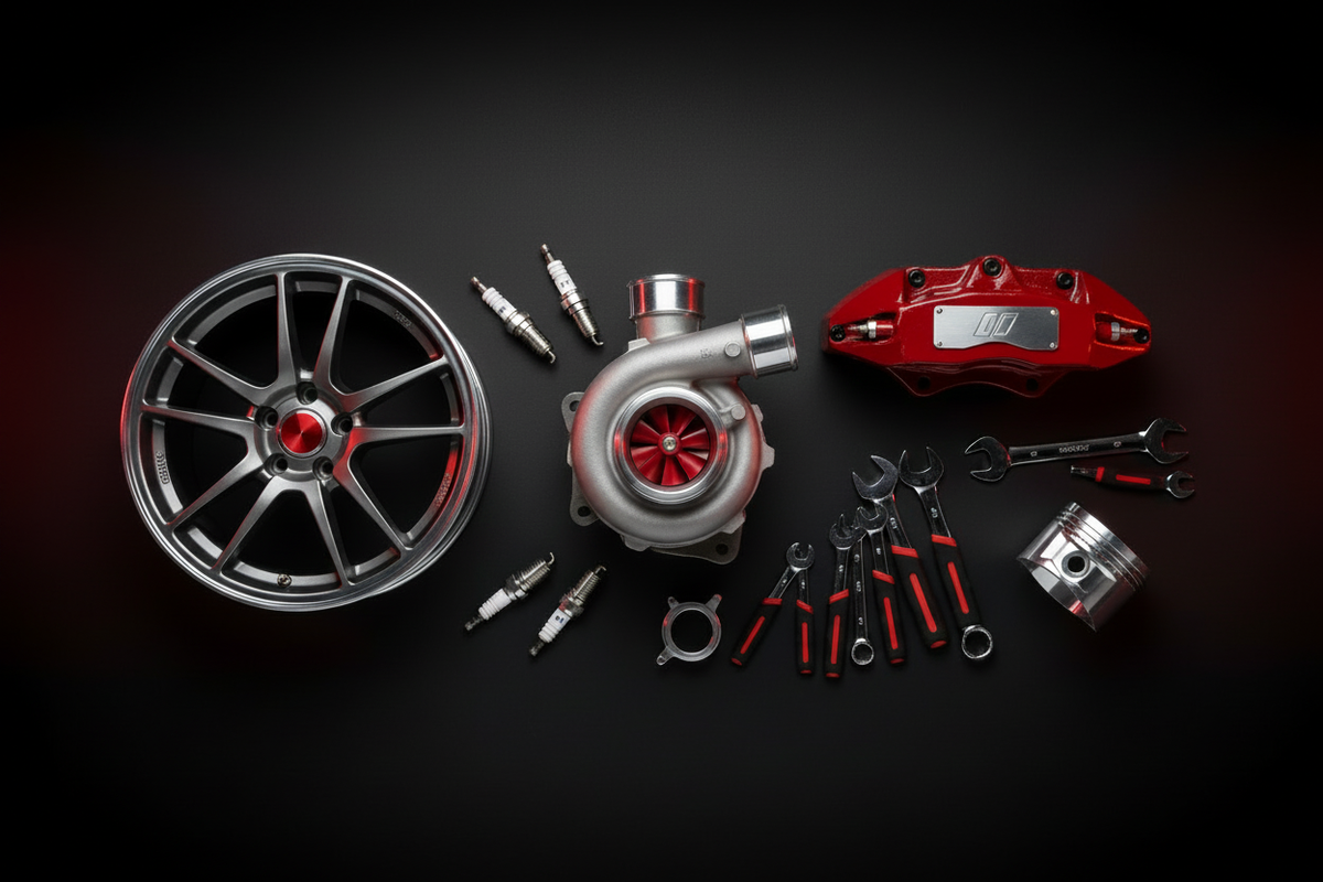 Premium Automotive Parts Banner