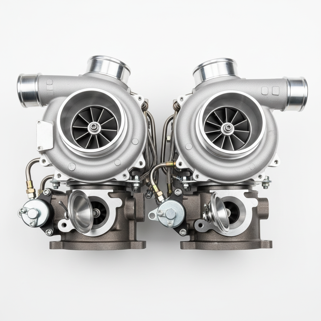Toyota 2JZ-GTE Turbo - Detail Top View
